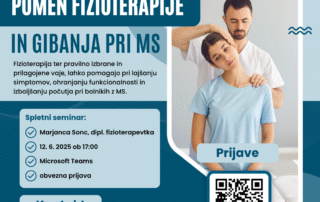 Spletni seminar: Pomen fizioterapije in gibanja pri MS